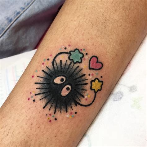 Soot Sprite Tattoo Ideas Inspired by Studio Ghibli